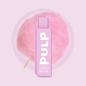 Cartouche Pod Flip Barbe à Papa - Pulp | Vape sucrée douce 2 ml