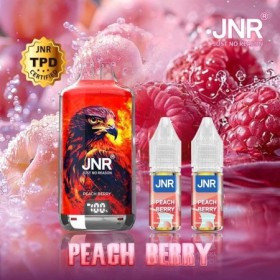 Peach Berry 28000 Puffs - Pêche juteuse & fruits rouges Falcon-X JNR