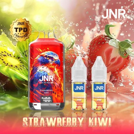 Strawberry Kiwi 28000 Puffs - Fraise douce & kiwi acidulé Falcon-X JNR
