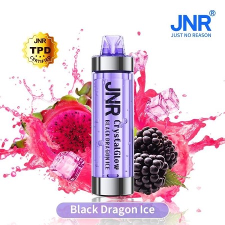 Black Dragon Ice 33000 puffs - Puff glacée CRYSTAL GLOW JNR
