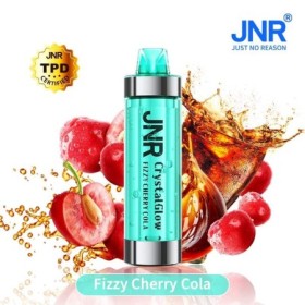 Fizzy Cherry Cola 33000 puffs - Puff gourmande CRYSTAL GLOW JNR