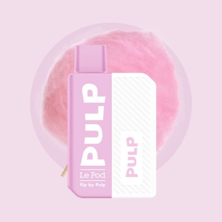 Kit Barbe à Papa Pod Flip Pulp - Saveur Fraise Sucrée