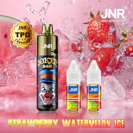 Strawberry Watermelon Ice 24000 puffs  Puff JOKER JNR