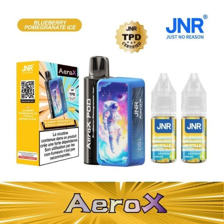 Blueberry Pomegranate Ice 32000 puffs - Puff rechargeable AeroX JNR