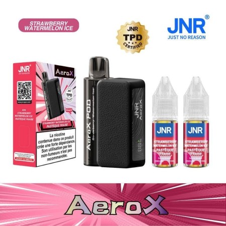 Strawberry Watermelon Ice 32000 puffs - Puff rechargeable AeroX JNR