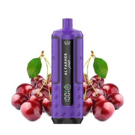 Hyper Max Advanced 30K Cerise Fiesta 6mg - Al Fakher | Puff rechargeable