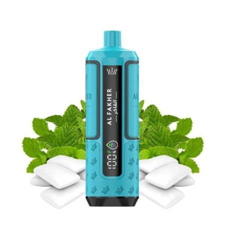 Hyper Max Advanced 30K Chewing-Gum Menthe 6mg - Al Fakher | Puff rechargeable