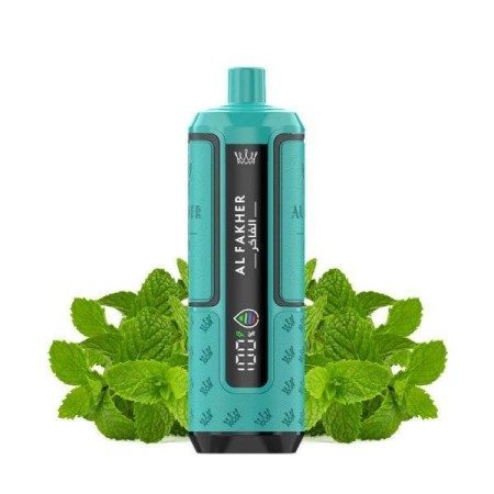 Hyper Max Advanced 30K Menthe 6mg - Al Fakher | Puff rechargeable