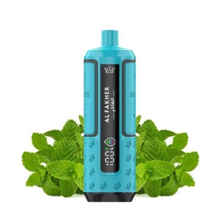 Hyper Max Advanced 30K Menthe Verte 6mg - Al Fakher | Puff rechargeable