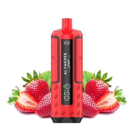 Hyper Max Advanced 30K Punch à la Fraise 6mg - Al Fakher | Puff rechargeable