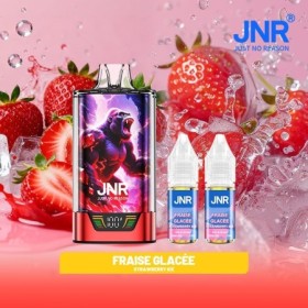 Gorilla X 43K Fraise Glacée 20mg - JNR | Puff rechargeable 43 000 bouffées