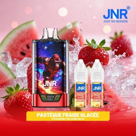 Gorilla X 43K Fraise Pastèque Glacée 20mg - JNR | Puff rechargeable 43 000 bouffées