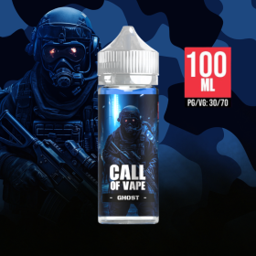 Ghost 100ml Call Of Vape - E-liquide Cloud Vapor 0mg