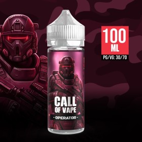 Operator 100ml Call Of Vape - E-liquide Cloud Vapor 0mg