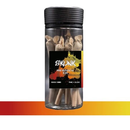 Pre Roules Skunk CBD 20 x 1g - Beullywood Good