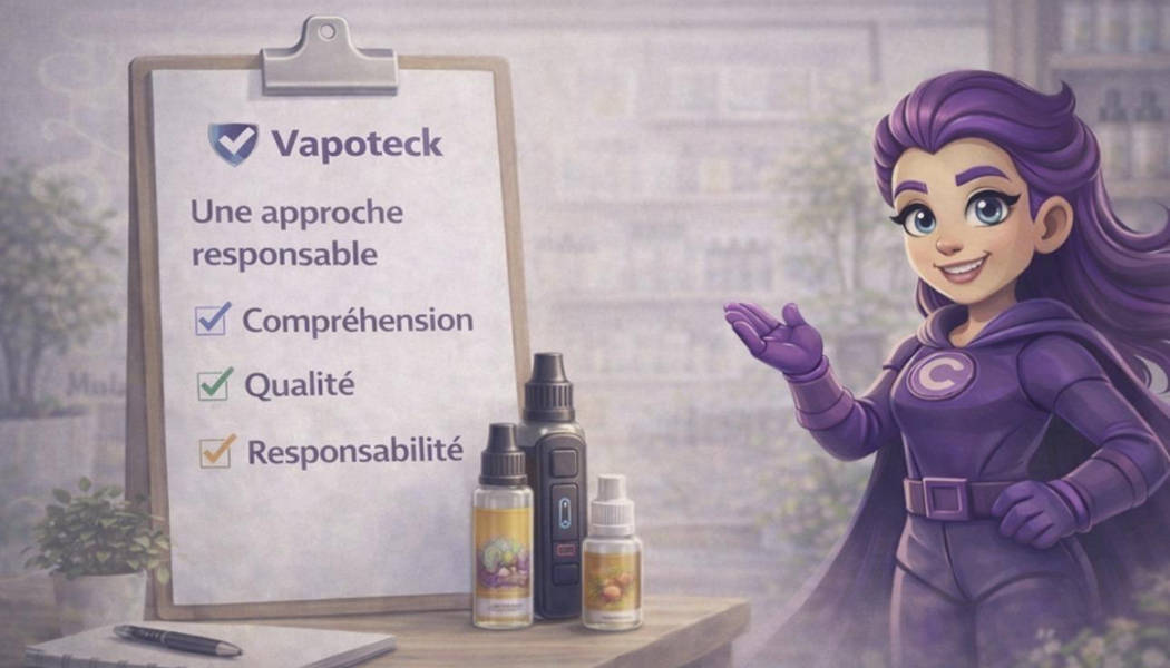 Une approche responsable pour les vapoteurs