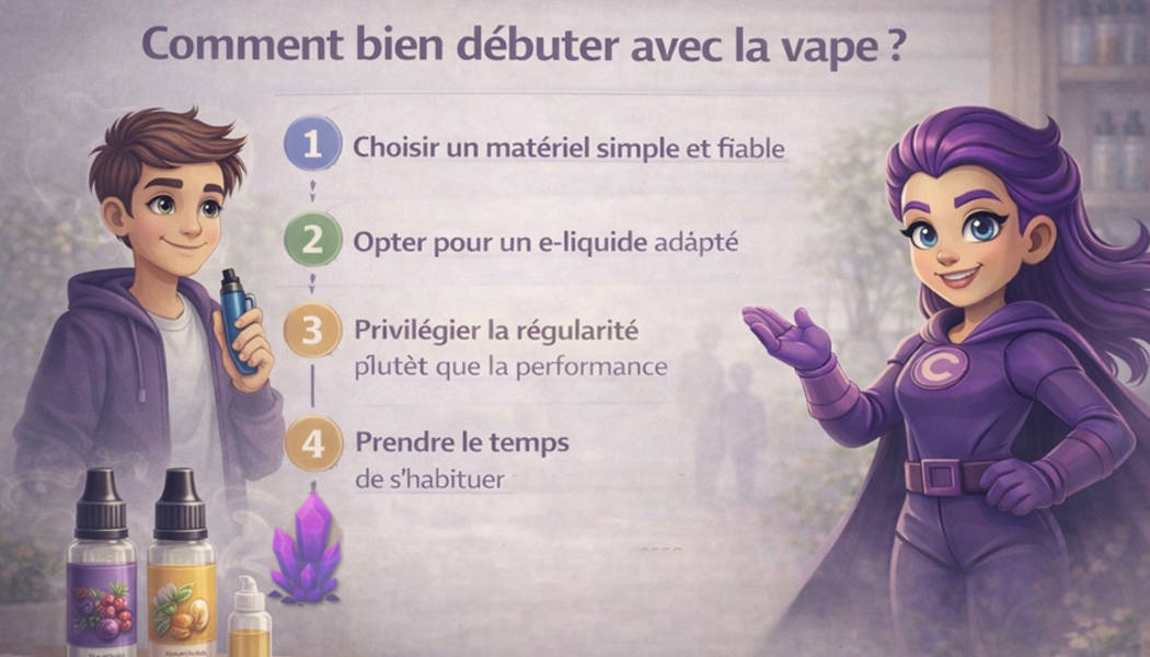 Débuter avec la vape