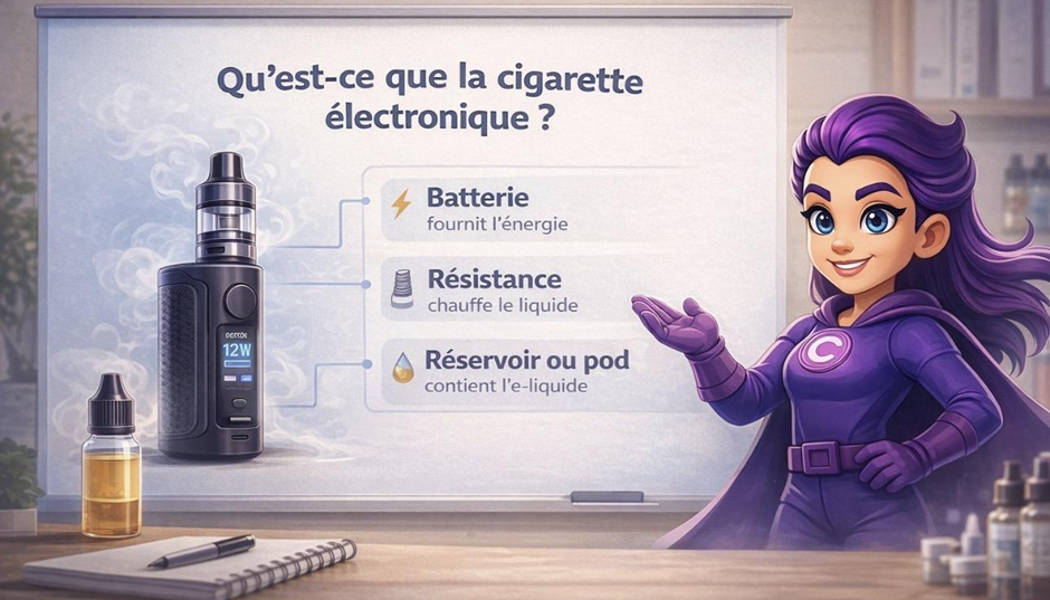 Cigarette électronique pour débutant - guide complet