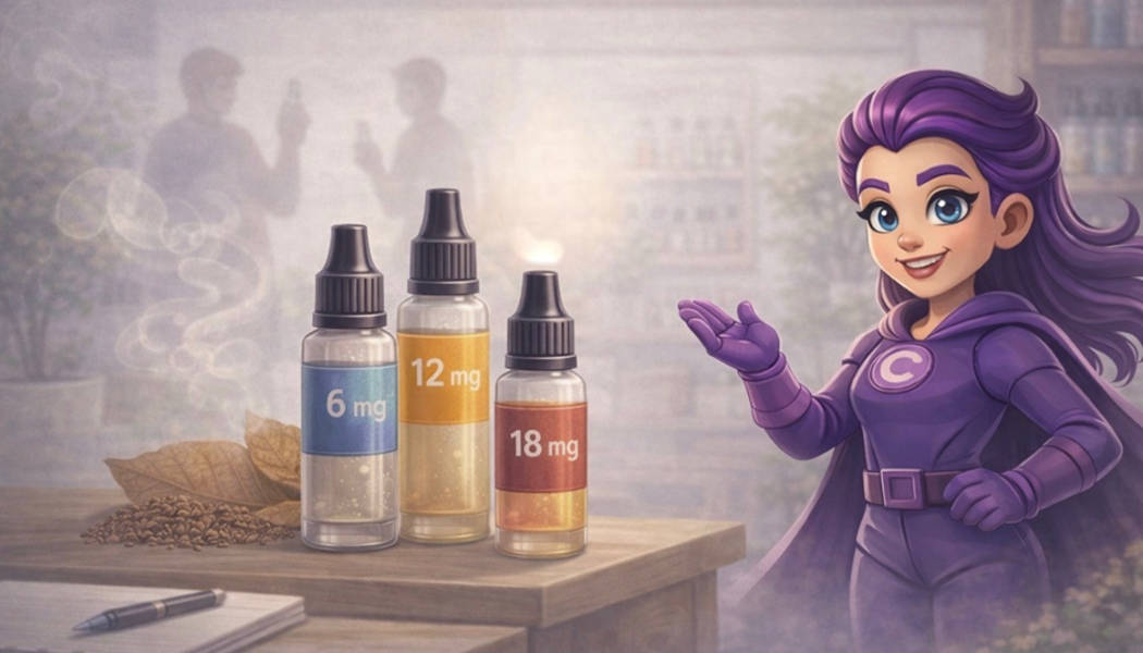 Les différents formats de nicotine